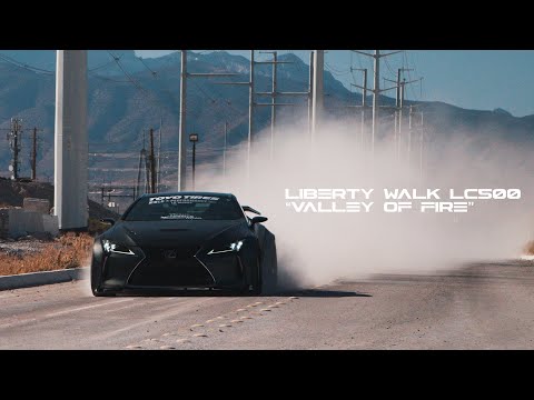 Jaycray&#039;s Liberty Walk Lexus LC500 | &quot;VALLEY OF FIRE&quot; | HALCYON (4K)