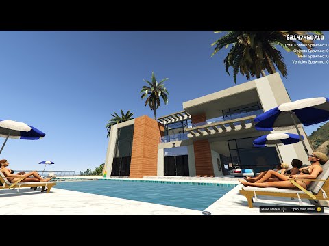 Zam alone cube house GTA5 by Zamalone