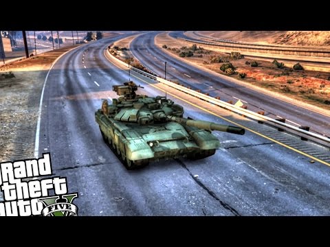 RUSSIAN T-90A TANK - GTA 5 PC MOD