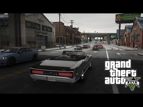 GTA 5 Mod - 1966 Pontiac GTO Convertible - REALISTIC 4K Gameplay