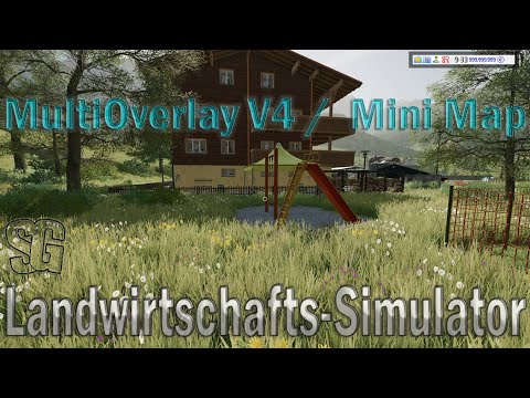 LS22 Turial - MultiOverlay V4 / Mini Map - Ls22 Mods Teil 7 -Xy - Ls22 Mods