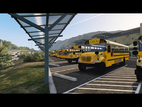 Grand Theft Auto V 2020 IC CE School Bus Mod