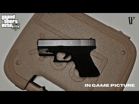 Glock 43x For GTA 5 | Released Mod | SP