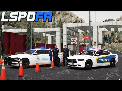 LSPDFR | Canada Border Patrol | CBSA | 4K | #gta5