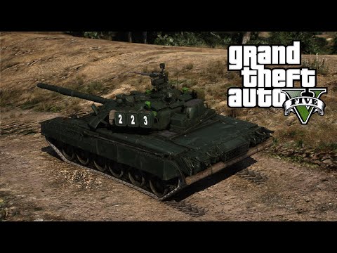 GTA V T-80U / T-80UK / T-80UM package [MOD]