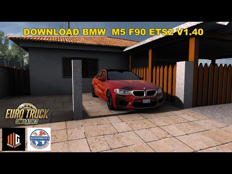 EURO TRUCK SIMULATOR 2 BMW M5 F90 1.40 ETS2