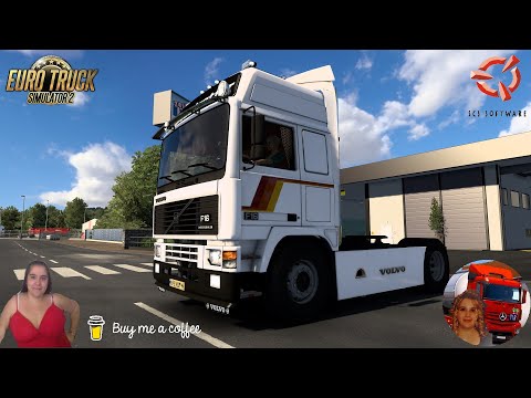 Euro Truck Simulator 2 (1.53) &quot;Vintage Truck&quot; Volvo F10-F12-F16 v1.2 [1.53] + DLC&#039;s &amp; Mods