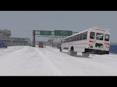 Grand Theft Auto V Activity Bus Mod