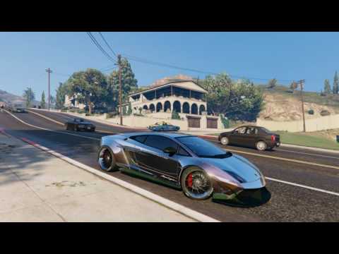 ► GTA V Redux | Ultra Realistic Graphics ENB | Lamborghini Gallardo Liberty Walk 1080p