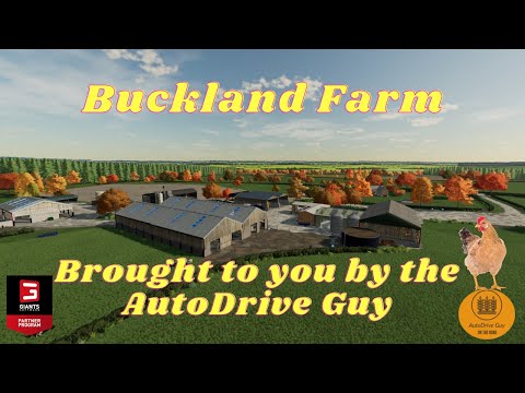 Farming Simulator 22 - Buckland Farm AutoDrive (Updated 03/09/2024)