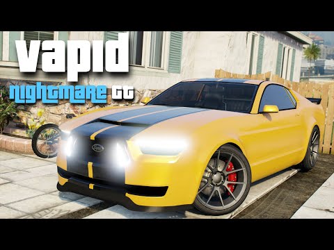 Vapid Nightmare GT BETA (Ford Mustang GT) - Lore Friendly Car Mod GTA 5