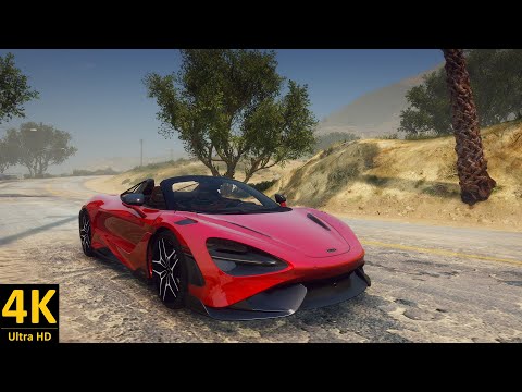 McLaren 765LT Spider 2021 [Add-On] - GTA 5 Cars - 4K Ultra Realistic Graphics NaturalVision Evolved