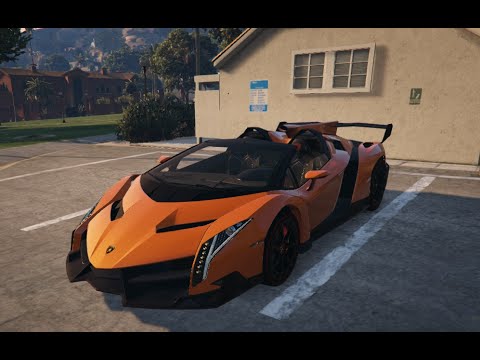 GTA V | LAMBORGHINI VENENO ROADSTER | GTA 5 MOD