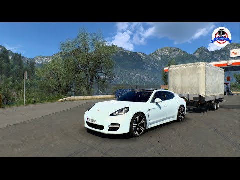 Euro Truck Simulator 2 - Porsche Panamera Turbo 2010 V7 1.40