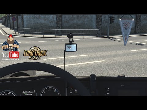 [ETS2 v1.45] Dashboard Camera (dashcam) On Glass Updated for 1.45