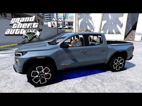 2023 GMC Canyon AT4X Mod | GTA V Gameplay Showcase | Full Features Review