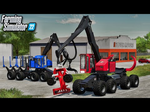 New Mods! Timberpro TF840-B Pack | Farming Simulator 22