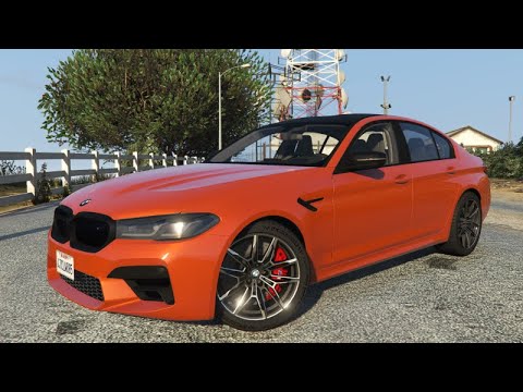 GTA 5 2022 BMW M5 Saloon