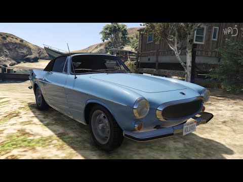 Volvo1800cabrio for GTA5