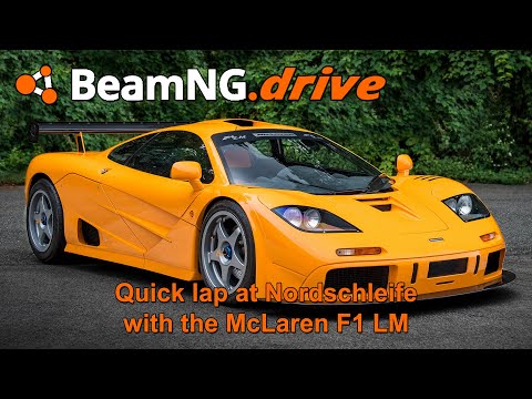 BeamNG | Quick lap at Nordschleife with the McLaren F1 LM