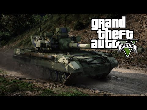 GTA V Object 195 MBT (T-14 Armata Prototype) [MOD]