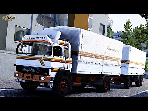 ETS2 1.43 Magirus-Deutz Transeuropa Megapack | RoExtended MAP